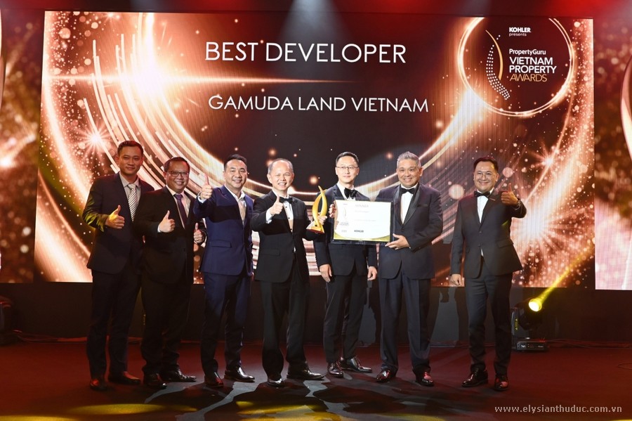 Gamuda Land đã đạt được nhiều giải thưởng uy tín trong ngành bất động sản